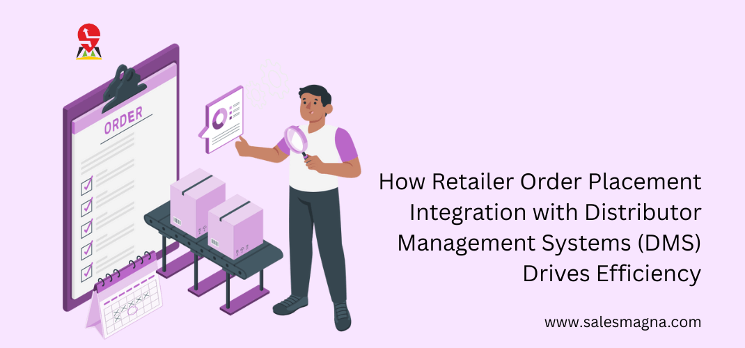 Retailer Order with distributor management system - DMS